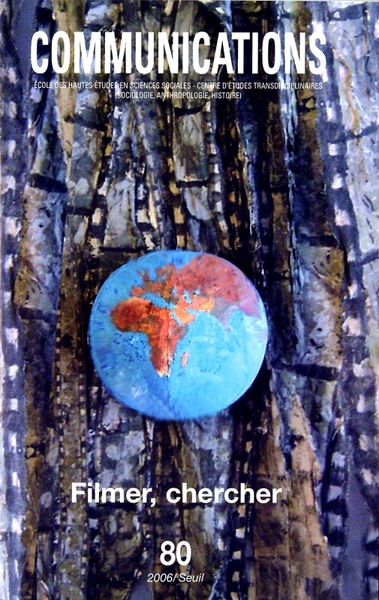 Communications, n° 80, Filmer, chercher (9782020893589-front-cover)
