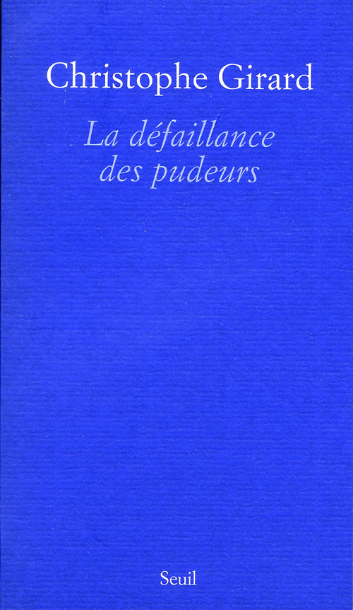 La Défaillance des pudeurs (9782020877077-front-cover)