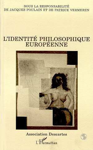L'identité philosophique européenne (9782738422224-front-cover)