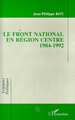 Front National en région centre 1984-1992 (9782738420190-front-cover)