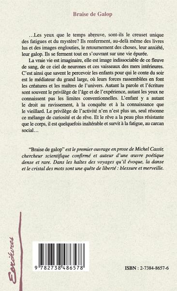BRAISE DE GALOP, Feuille itinérante (9782738486578-back-cover)