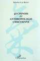 QI CHINOIS ET ANTHROPOLOGIE CHRETIENNE (9782738497369-front-cover)