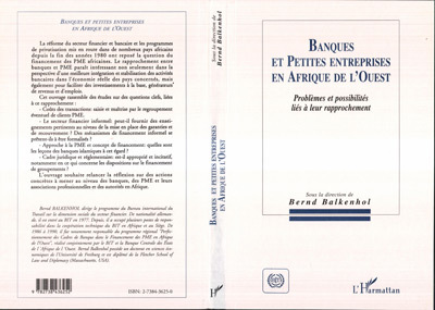 Banques et petites entreprises en Afrique de l'Ouest, Problèmes et possibilités liés à leur rapprochement (9782738436252-front-cover)