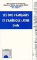 Les ONG françaises et l'Amérique Latine, Guide (9782738450678-front-cover)