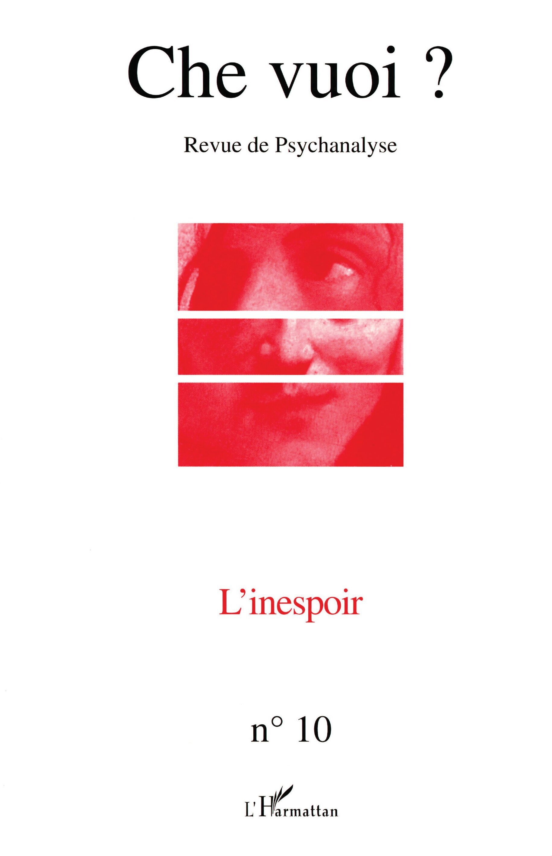 Che Vuoi ?, L'INESPOIR (9782738472816-front-cover)