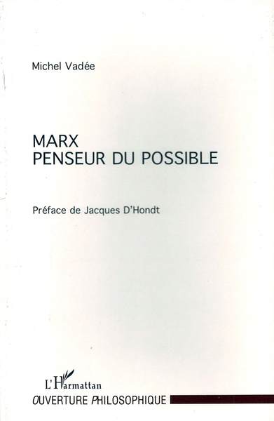 Marx Penseur du Possible (9782738466150-front-cover)