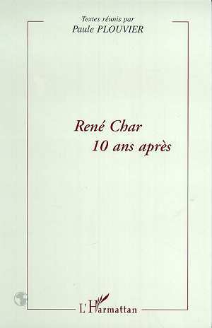 RENE CHAR 10 ANS APRES (9782738490896-front-cover)