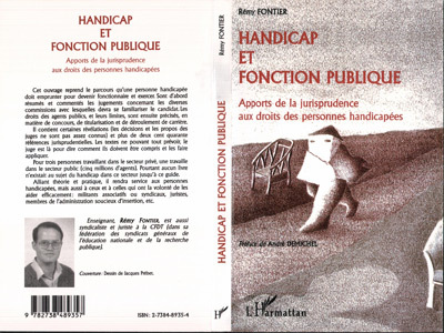 HANDICAP ET FONCTION PUBLIQUE, Apports de la jurisprudence aux droits des personnes handicapées (9782738489357-front-cover)