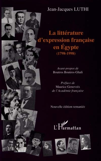 LA LITTÉRATURE D'EXPRESSION FRANÇAISE EN ÉGYPTE (1798-1998) (9782738496973-front-cover)