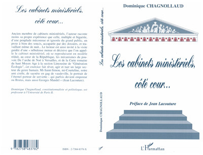 LES CABINETS MINISTERIELS, COTE COUR (9782738483782-front-cover)