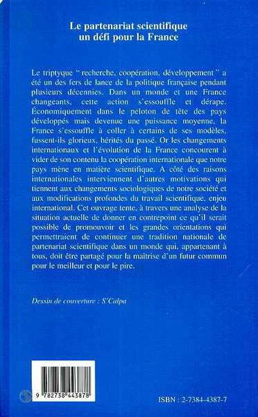 Partenariat scientifique (9782738443878-back-cover)