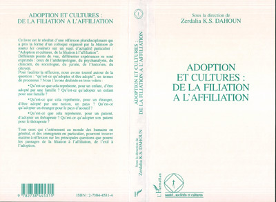Adoption et cultures : de la filiation à l'affiliation (9782738445315-front-cover)