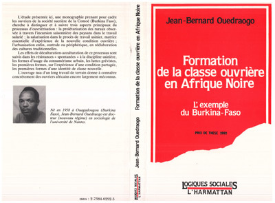 Formation de la classe ouvrière en Afrique Noire - L'exemple du Burkina Faso (9782738402929-front-cover)