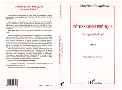 L'étonnement Poétique, Un regard foudroyé - Essai (9782738461179-front-cover)