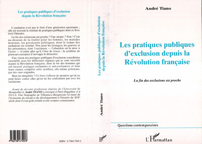 LES PRATIQUES PUBLIQUES D'EXCLUSION DEPUIS LA REVOLUTION FRANCAISE, La fin des exclusions est proche (9782738475053-front-cover)