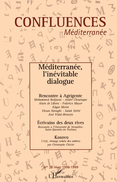 Confluences Méditerranée, Méditerranée, l'inévitable dialogue (9782738473592-front-cover)