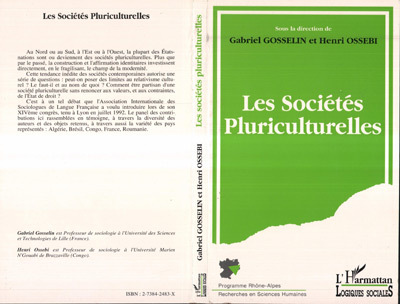 Les sociétés pluriculturelles (9782738424839-front-cover)