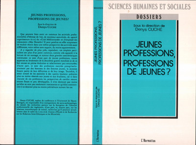 Jeunes professions, professions de jeunes ? (9782738410177-front-cover)