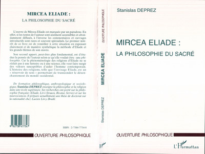 MIRCÉA ÉLIADE : LA PHILOSOPHIE DU SACRÉ (9782738477347-front-cover)