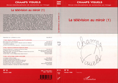 Champs de l'Audiovisuels (anciennement Champs Visuels), LA TELEVISION AU MIROIR (1) (9782738464385-front-cover)