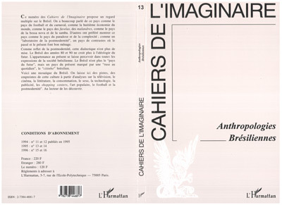 Cahiers de l'Imaginaire, Anthropologie brésilienne (9782738446817-front-cover)