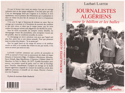 Journalistes algériens, Entre le bâillon et les balles (9782738434890-front-cover)