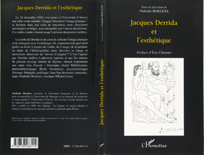JACQUES DERRIDA ET L'ESTHETIQUE (9782738488114-front-cover)