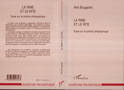 La rime et la rite, Essai sur le prêche philosophique (9782738443168-front-cover)
