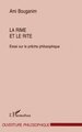 La rime et la rite, Essai sur le prêche philosophique (9782738443168-front-cover)