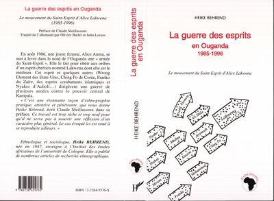 La guerre des esprits en Ouganda 1985-1996, Le mouvement du Saint-Esprit d'Alice Lakwena (9782738455765-front-cover)