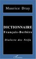 DICTIONNAIRE FRANÇAIS-BERBÈRE, Dialecte des Ntifa (9782738472342-front-cover)