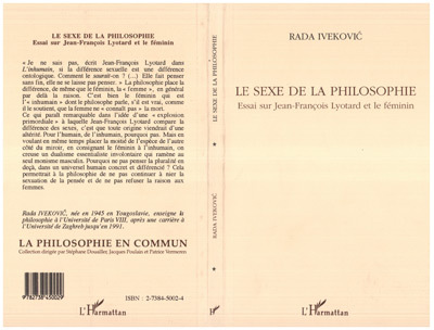 LE SEXE DE LA PHILOSOPHIE (9782738450029-front-cover)