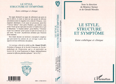 LE STYLE, STRUCTURE ET SYMPTOME, Entre esthétique et clinique (9782738453150-front-cover)
