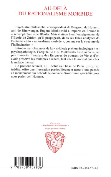 AU-DELÀ DU RATIONALISME MORBIDE (9782738457936-back-cover)