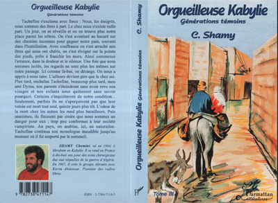L'ORGUEILLEUSE KABYLIE, Générations témoins - Tome 3 (9782738471147-front-cover)