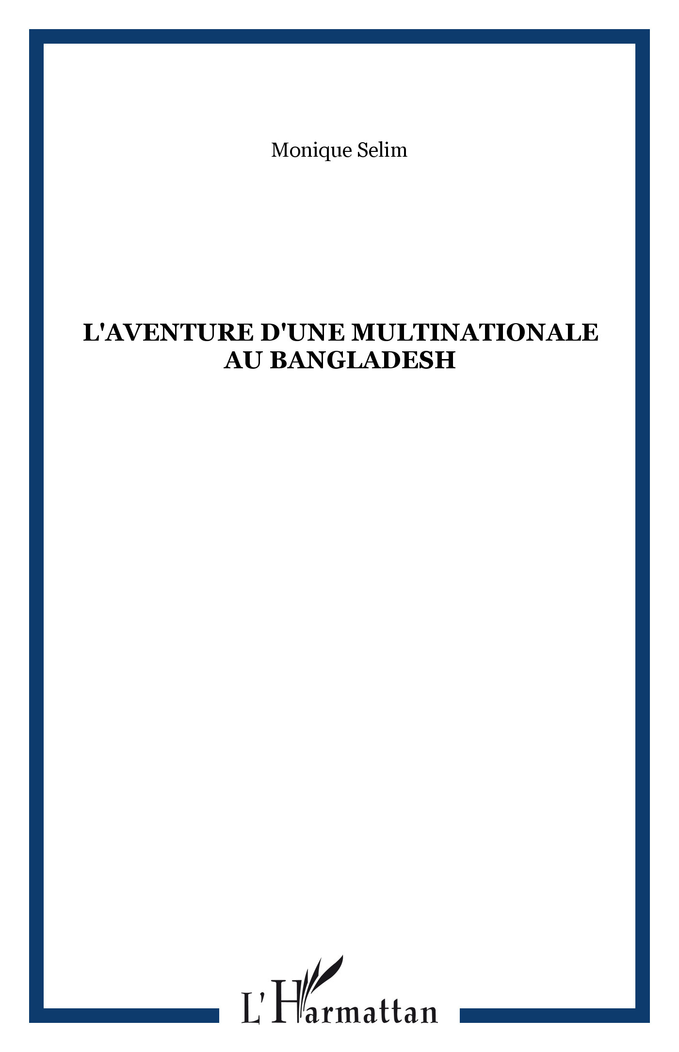 L'aventure d'une multinationale au Bangladesh (9782738409850-front-cover)