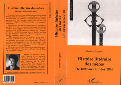 HISTOIRE LITTERAIRE DES MERES, De 1890 aux années 1920 (9782738485229-front-cover)