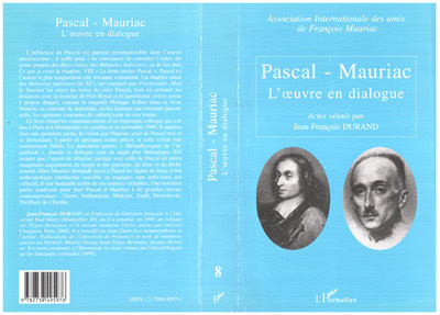 PASCAL-MAURIAC, L'uvre en dialogue (9782738495976-front-cover)