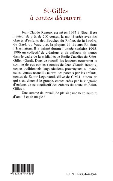 Saint-Gilles à contes découvert (9782738444158-back-cover)