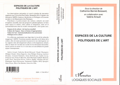 ESPACES DE LA CULTURE POLITIQUE DE L'ART (9782738499769-front-cover)