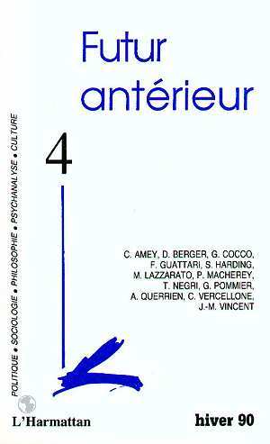 Futur Antérieur, Futur Antérieur 4 (9782738409010-front-cover)