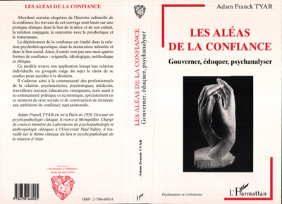 Les Aléas de la Confiance, Gouverner, éduquer, psychanalyser (9782738468925-front-cover)