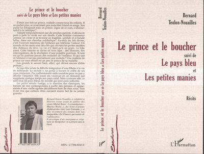 LE PRINCE ET LE BOUCHER, suivi de Le pays bleu et Les petites manies (9782738482433-front-cover)