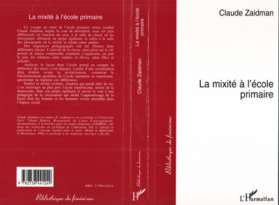 La mixité à l'école primaire (9782738441249-front-cover)