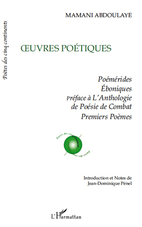 Oeuvres poétiques, Poémérides éboniques - Préface à l'anthologie de poésie de combat (9782738422828-front-cover)