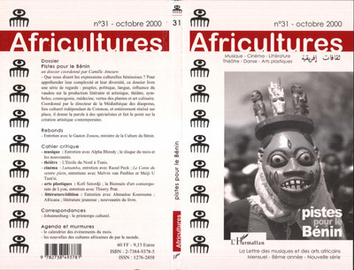 Africultures, Pistes pour le Bénin (9782738493781-front-cover)