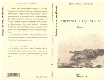 Crépuscule Equinoxial, Poèmes (9782738451026-front-cover)