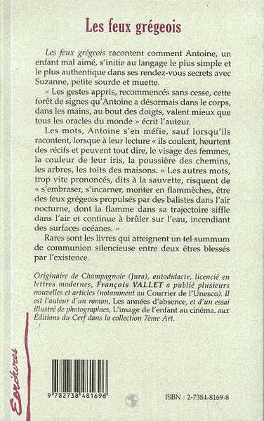 LES FEUX GREGEOIS (9782738481696-back-cover)