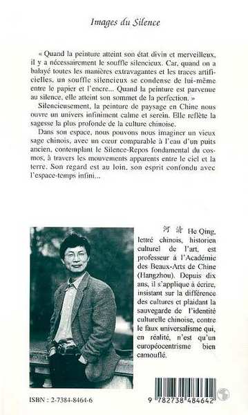 IMAGES DU SILENCE, Pensée et art chinois (9782738484642-back-cover)