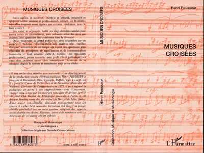Musiques croisées (9782738460073-front-cover)